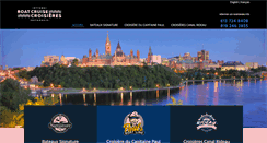 Desktop Screenshot of croisieresoutaouais.com